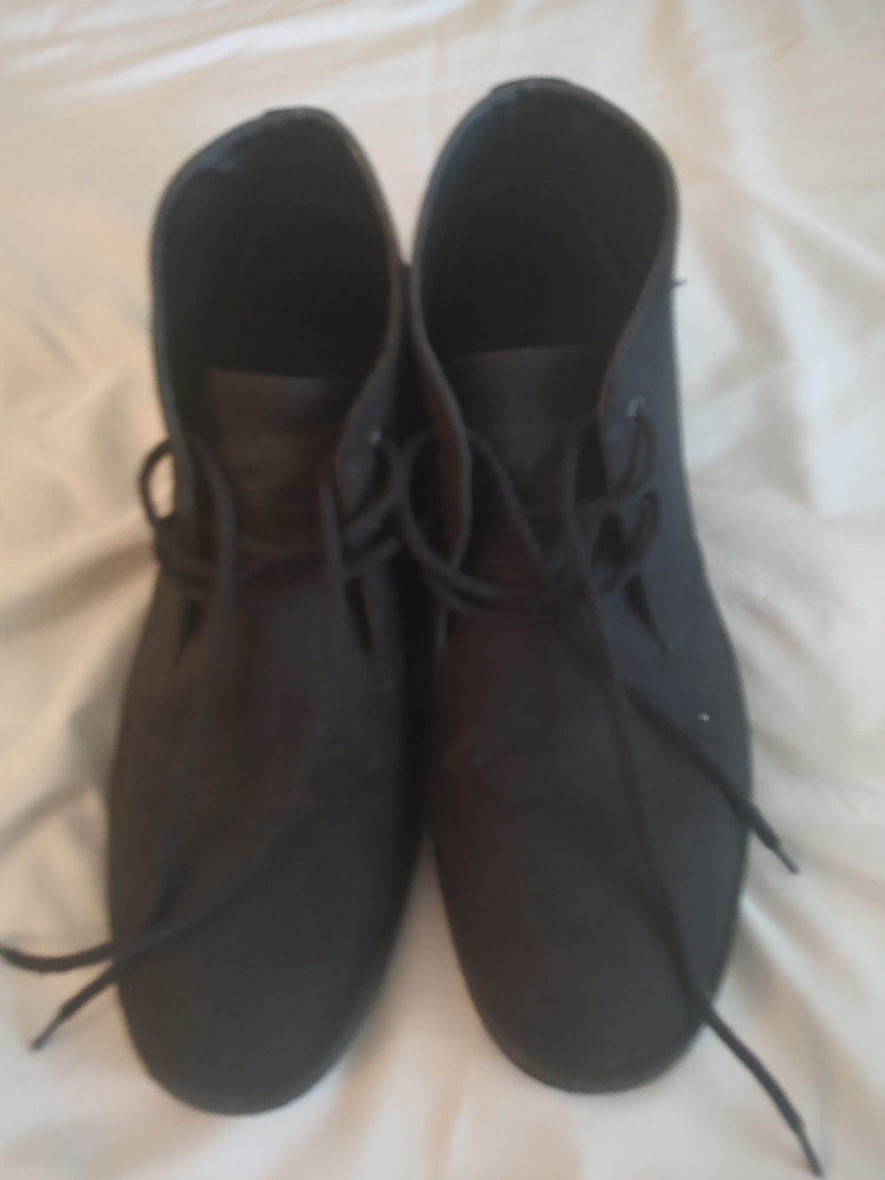 Perry Ellis Men's Black Chukka Boots